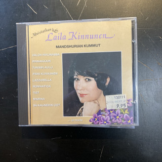 Laila Kinnunen - Mandshurian kummut CD (VG+/M-) -iskelmä-